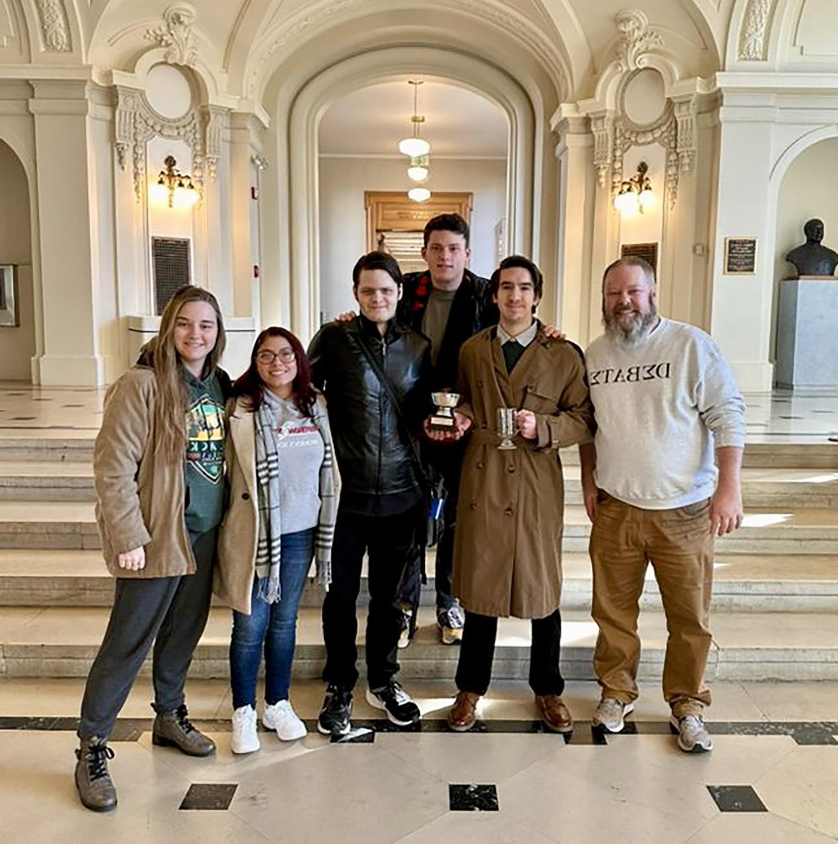 SNU Debut Debate Team Takes Third in Naval Academy Tournament; Hough Wins Best Speaker